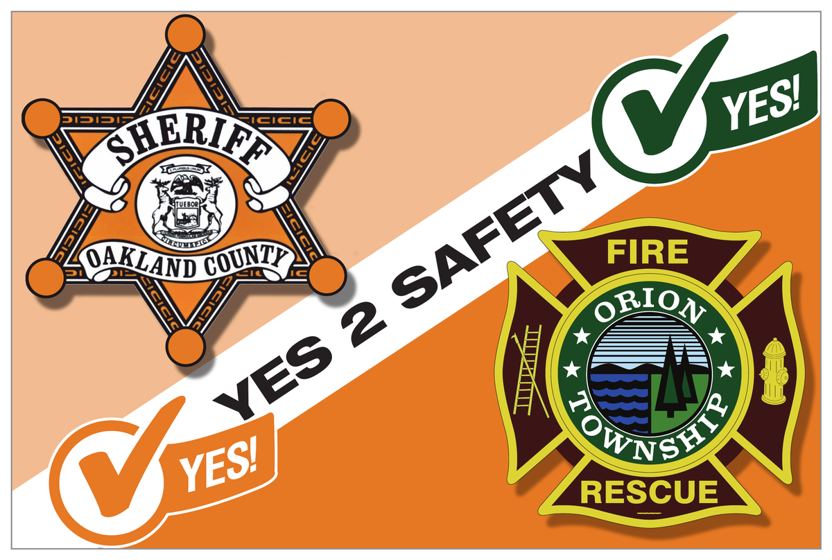Yes 2 Safety — Oakland County Sheriff and Orion Township Fire Rescue
